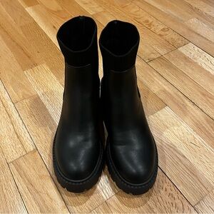 Madden Girl Black Ankle Booties